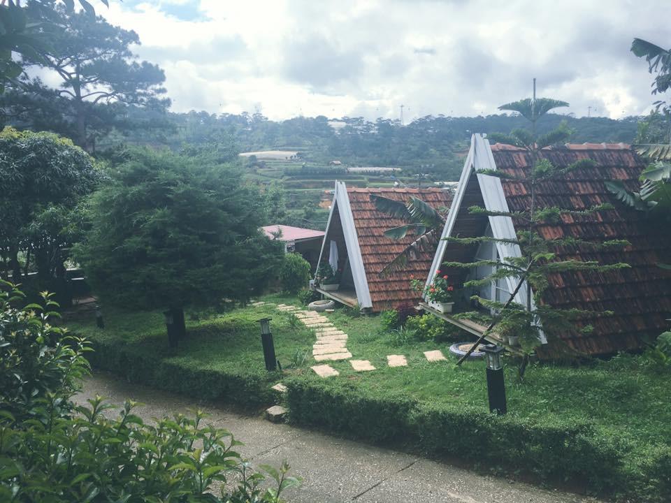 달랏 Vanda Garden Hill 호스텔 외부 사진